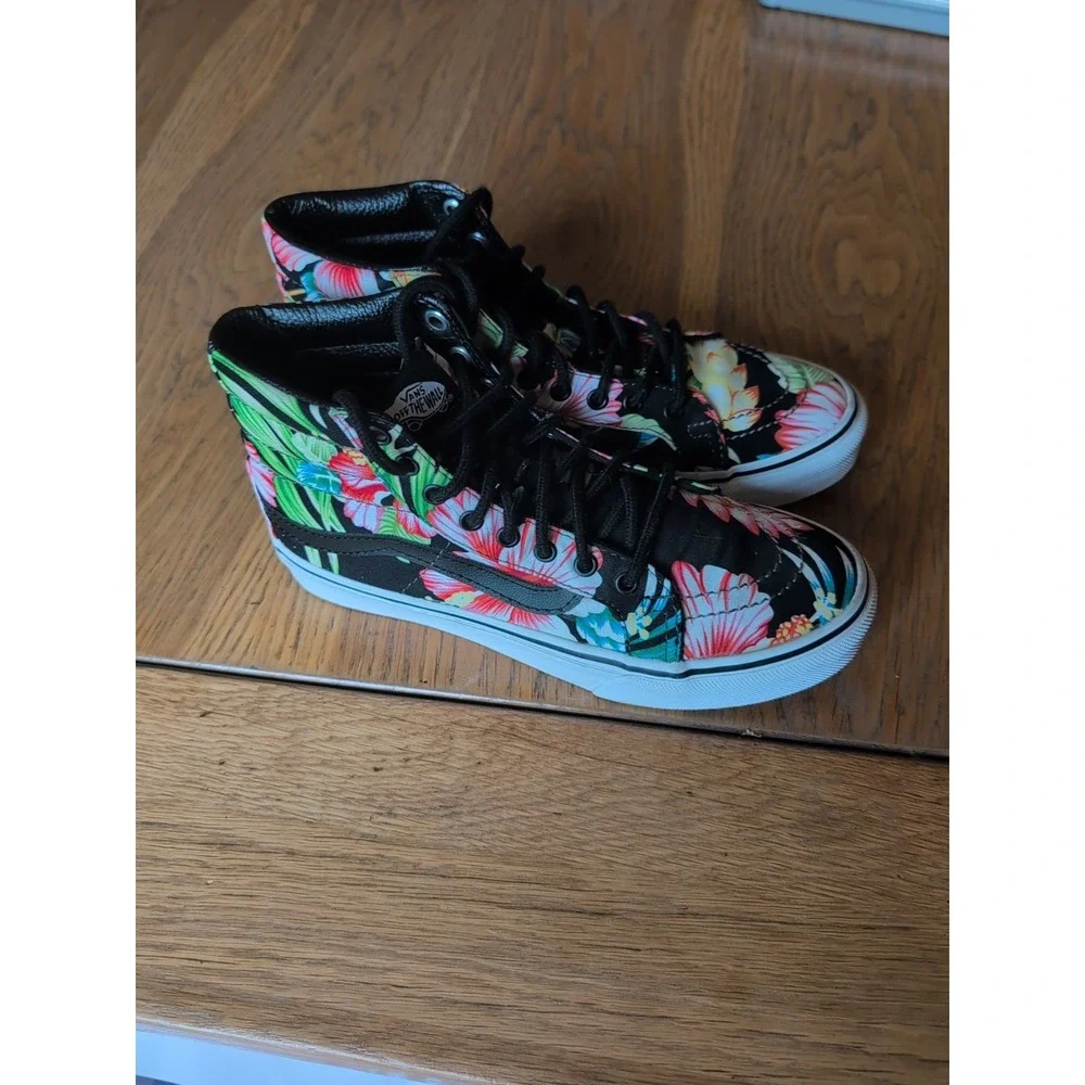 Vans high top product pair